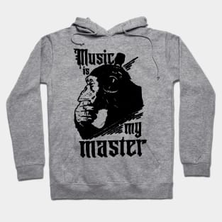 music is my master Hoodie